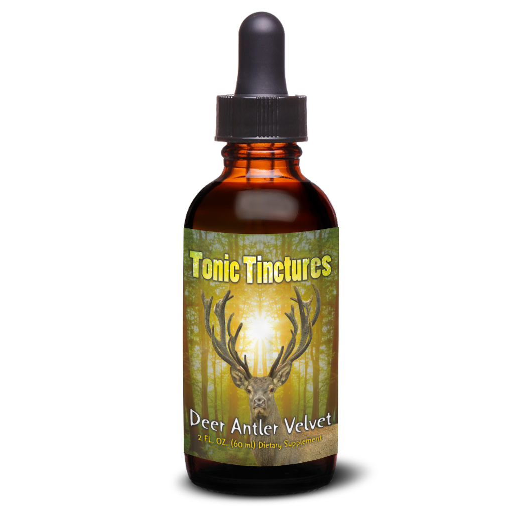 Tonic Tinctures Deer Antler Velvet Liquid Extract 1 Pack