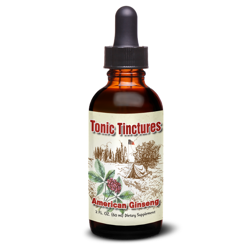 Tonic Tinctures American Ginseng Liquid Extract 1 Pack