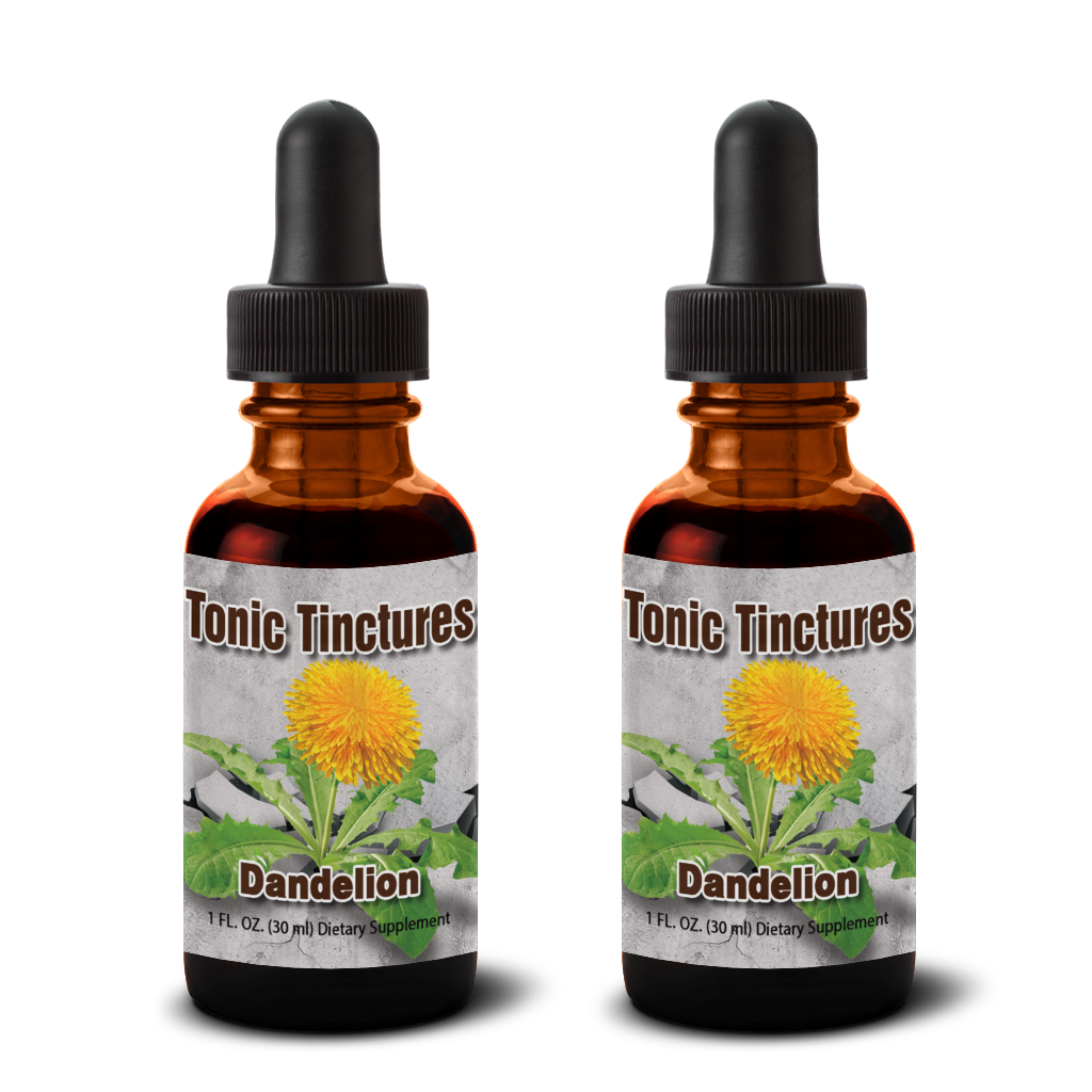Tonic Tinctures Dandelion Root Liquid Extract 2 Pack