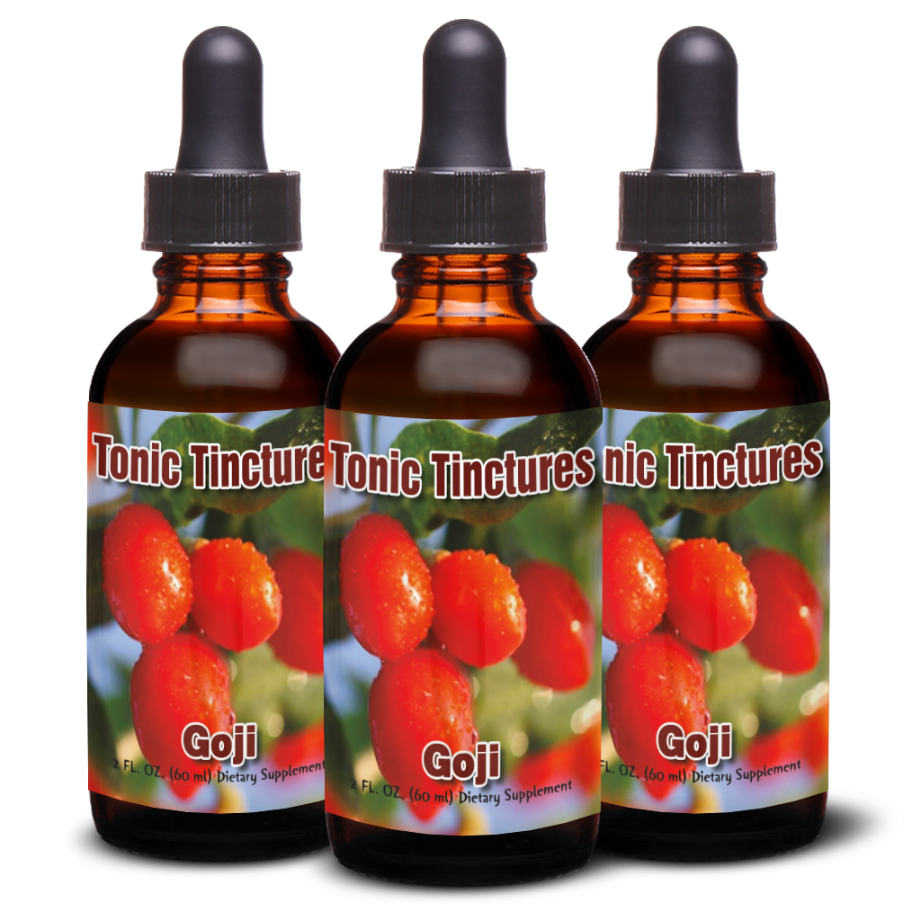 Tonic Tinctures Goji Liquid Extract 3 Pack