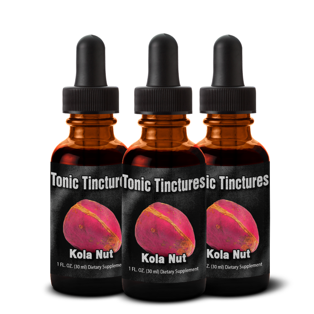 Tonic Tinctures Kola Nut Liquid Extract 3 Pack