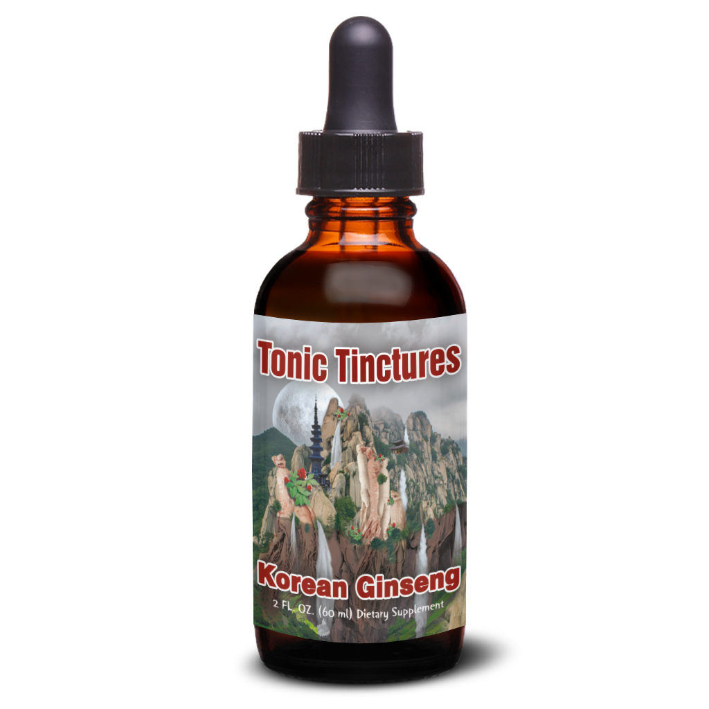 Tonic Tinctures Korean Ginseng Liquid Extract 1 Pack
