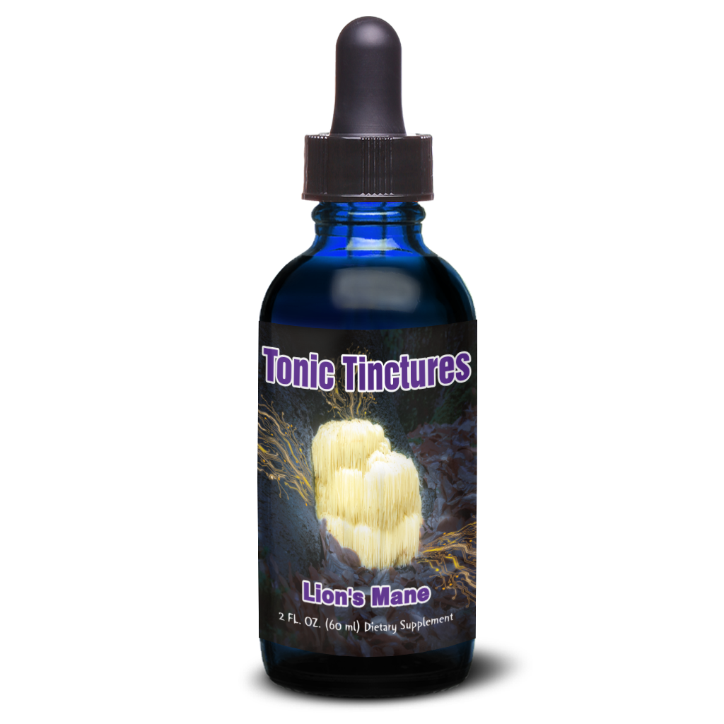 Tonic Tinctures Lion's Mane Mushroom Liquid Extract 1 Pack