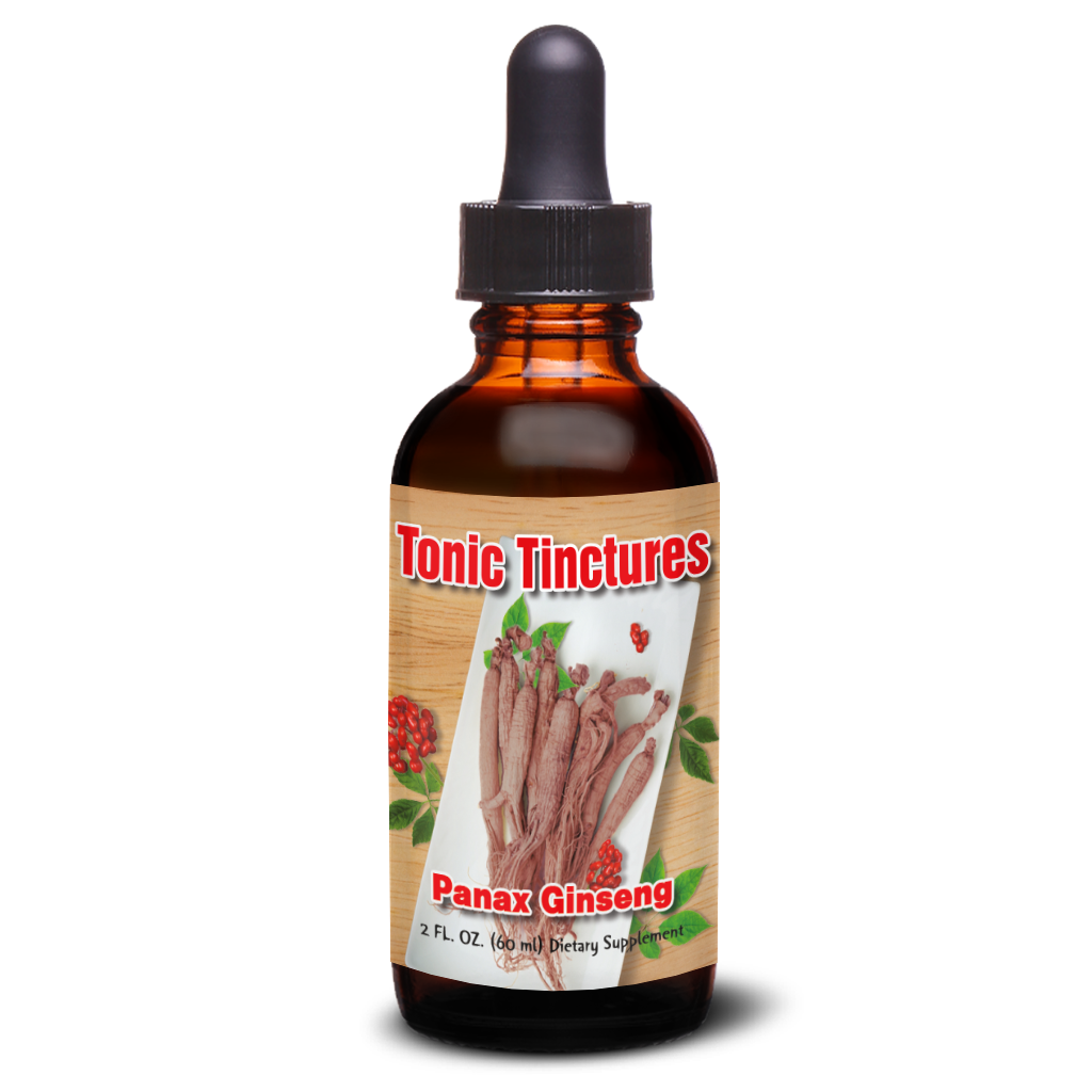 Tonic Tinctures Panax Red Ginseng Liquid Extract 1 Pack