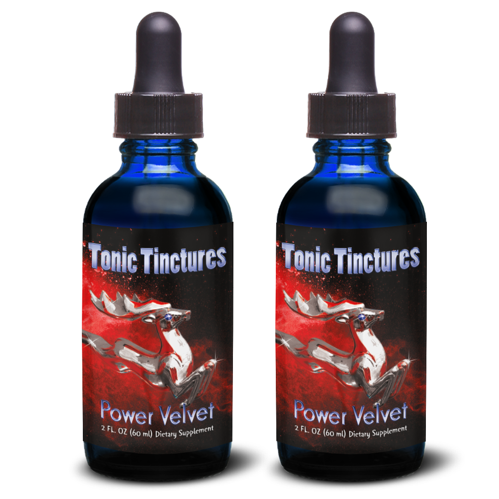 Tonic Tinctures Power Velvet Liquid Extract 2 Pack