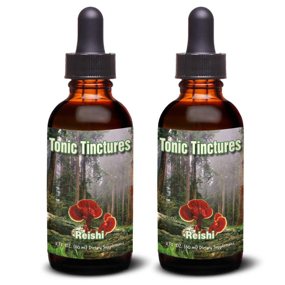 Tonic Tinctures Reishi Liquid Extract 2 Pack